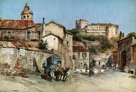 Ettore Roesler Franz,Borgo Angelico ( ?, avant 1907, date indéterminée)